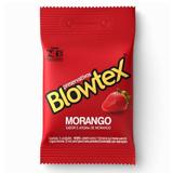Preservativo Blowtex Morango 3 Unidades - Fabrica de artefatos de latex