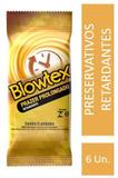 Preservativo Blowtex Retardante c/ 6 Unidades