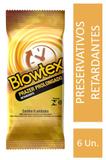 Preservativo Blowtex Retardante c/ 6 Unidades