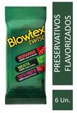 Preservativo Blowtex Twist c/ 6 Unidades