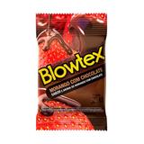 Preservativo com sabor e aroma blowtex
