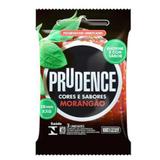 Preservativo extra grande morangão prudence - unica - u