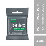 Preservativo Jontex Confort Plus 3 Unidades