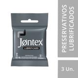Preservativo Jontex Lubrificado 3 Unidades