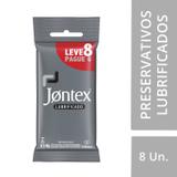 Preservativo Jontex Lubrificado 8 Unidades
