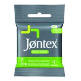 Preservativo Jontex Maçã Verde 3 Unidades
