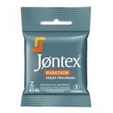 Preservativo Jontex Marathon 3 Unidades - Hypermarcas