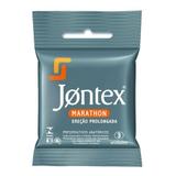 Preservativo Jontex Marathon 3 Unidades - Hypermarcas
