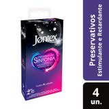 Preservativo Jontex Orgasmo Em Sintonia 4 Unidades