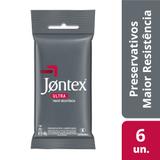 Preservativo Jontex Ultra Resistente 6 Unidades