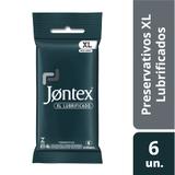 Preservativo Jontex XL Lubrificado 6 Unidades
