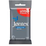 Preservativo lubrificado jontex c/8 sensitive l8p6 - Sem marca