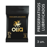 Preservativo Olla Extra Lubrificado 3 Unidades