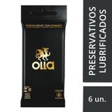 Preservativo Olla Extra Lubrificado 6 Unidades