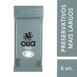 Preservativo Olla Large com 6 Unidades