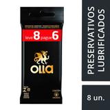Preservativo Olla Lubrificado Leve 8 Pague 6