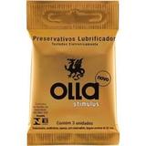 Preservativo olla stimulus com 3 unidades - Reckitt benckiser