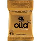 Preservativo olla stimulus com 3 unidades - Reckitt benckiser