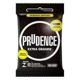 Preservativo Prudence Extra Grande com 3 unidades - Dkt do brasil