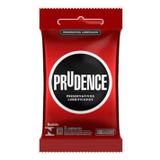Preservativo Prudence Lubrificado com 3 Unidades - Dkt do brasil