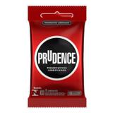 Preservativo Prudence Lubrificado com 3 Unidades - Dkt do brasil