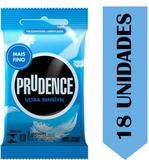 Preservativo Prudence Mais Sensibilidade 18 Preservativos