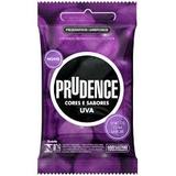 Preservativo Prudence Uva 3 unidades cada - Dkt do brasil