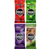 Preservativo Sabores e Cor Camisinha Prudence kit com 4 pacotes