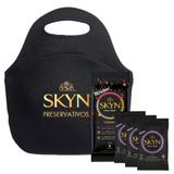 Preservativo SKYN Cocktail c/ 6 Un + 3 Pcts Skyn Elite C/3 Un + Frasqueira Skyn