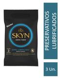 Preservativo SKYN Extra Lubrificado c/ 3 Unidades