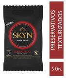Preservativo SKYN Texturizado c/ 3 Unidades