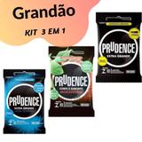 Preservativos Extra Grande XXG Camisinha Prudence kit com 3 pacotes
