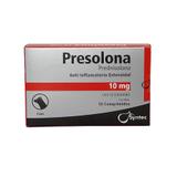 Presolona 10 mg Anti-inflamatório para cães comprimidos - Syntec