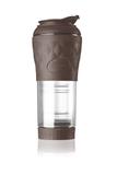 Pressca Cafeteira Portátil Manual Prensa Francesa 350ml Café - Marrom