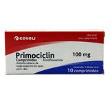 Primociclin 100mg Antibiótico Cães e Gatos c/ 10 comprimidos - Coveli - Descrição marketplace