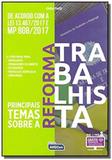 Principais temas sobre reforma trabalhista-01ed/18 - Alfacon concursos publicos