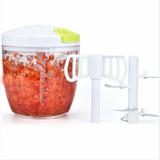 Processador Triturador de Alimentos Manual com 5 Laminas - Kt