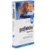 Profender SpotOn Vermífugo Para Gatos de 2,5 até 5kg 0,7ml - Bayer