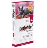 Profender SpotOn Vermífugo Para Gatos de 5kg a 8kg 1,12ml - Bayer