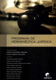Programa de hermeneutica jurídica - Edipucrs