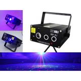 Projetor Holográfico Raios Laser Verde e Vermelho Bivolt com Luz Negra e Sensor de Som Luatek Lk 169