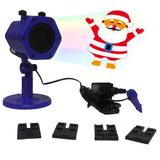 Projetor Led Natalino Holografico Casa Festa Natal Jardim (RC555) - Braslu