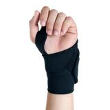Proteção De Punho Tamanho Único Neoprene Preto Ab2025 Kikos
