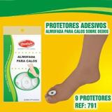 Protetor de Calo - Calosidade - Anel Almofada - Espuma EVA - Adesiva - Qualype