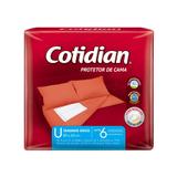 Protetor de cama cotidian tamanho único - 6 unidades - Softys