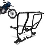Protetor De Carenagem Com Slider Reforçado Honda XRE 300 2009 A 2019 Mata Cachorro Shutt Preto