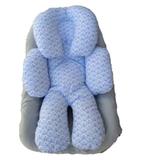 Protetor De Carrinho / Bebê Conforto Apoio De Corpo Bebê carinha azul - Elobaby