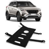Protetor de Carter Peito de Aço Hyundai Creta 2017 2018 2019 2020 Chapa de Ferro Preto - Prime