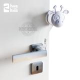 Protetor de Porta, Salva Dedos - Gira Miga Branca - Hug kids