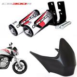 Protetor de tanque + slider cb 300 - Km fibras/g